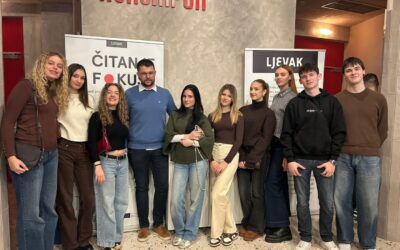 Nacionalni projekt poticanja čitanja srednjoškolaca 2025. “Čitanje u fokusu”